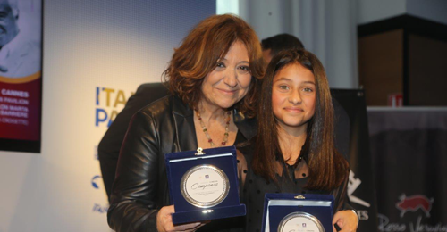Laura Delli Colli e Ludovica Nasti a Cannes