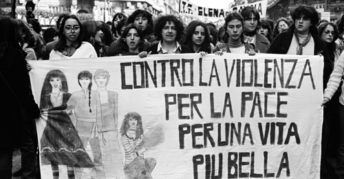 Le donne contro la violenza e per la pace 1980