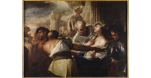 Luca Giordano Santa Lucia condotta al martirio