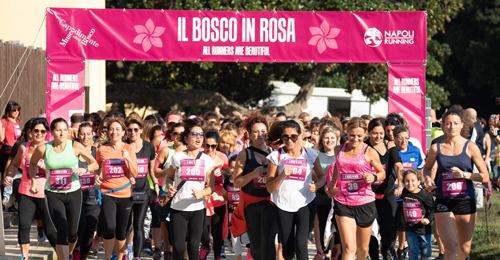 La partenza del Bosco in rosa 2018